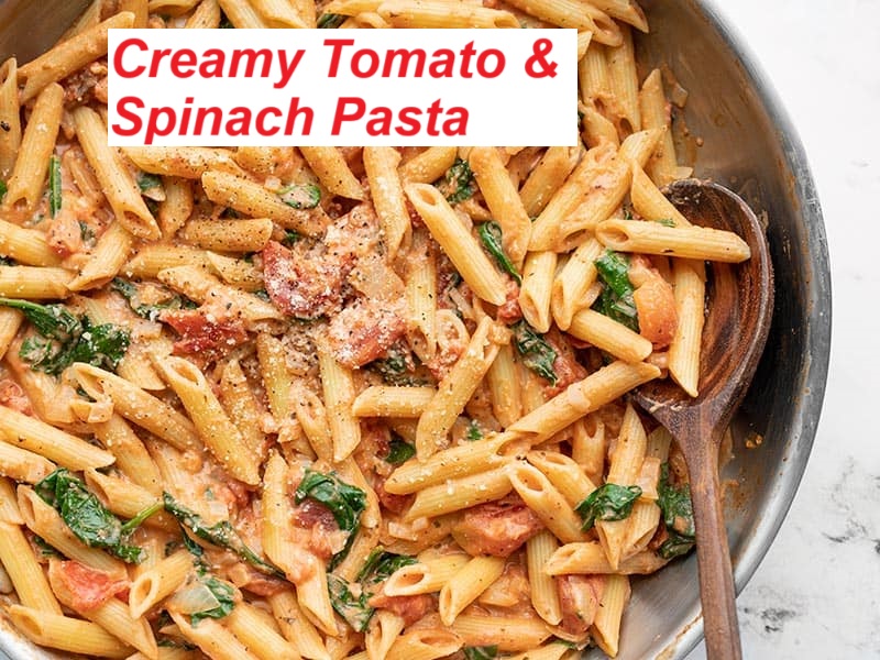 Creamy-Tomato-Spinach-Pasta